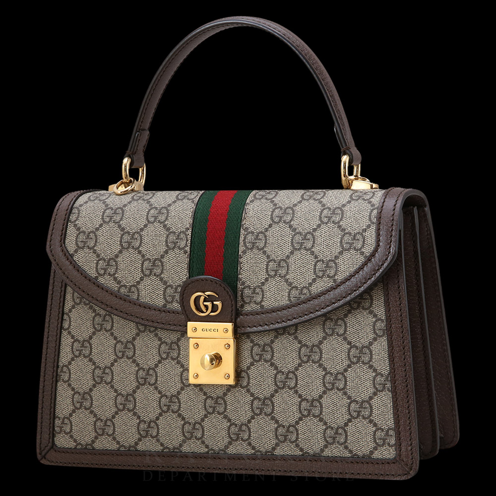 GUCCI(USED)구찌 651055 오피디아 웹 디테일 스몰 탑 핸들백