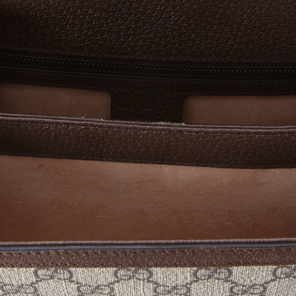 GUCCI(USED)구찌 651055 오피디아 웹 디테일 스몰 탑 핸들백
