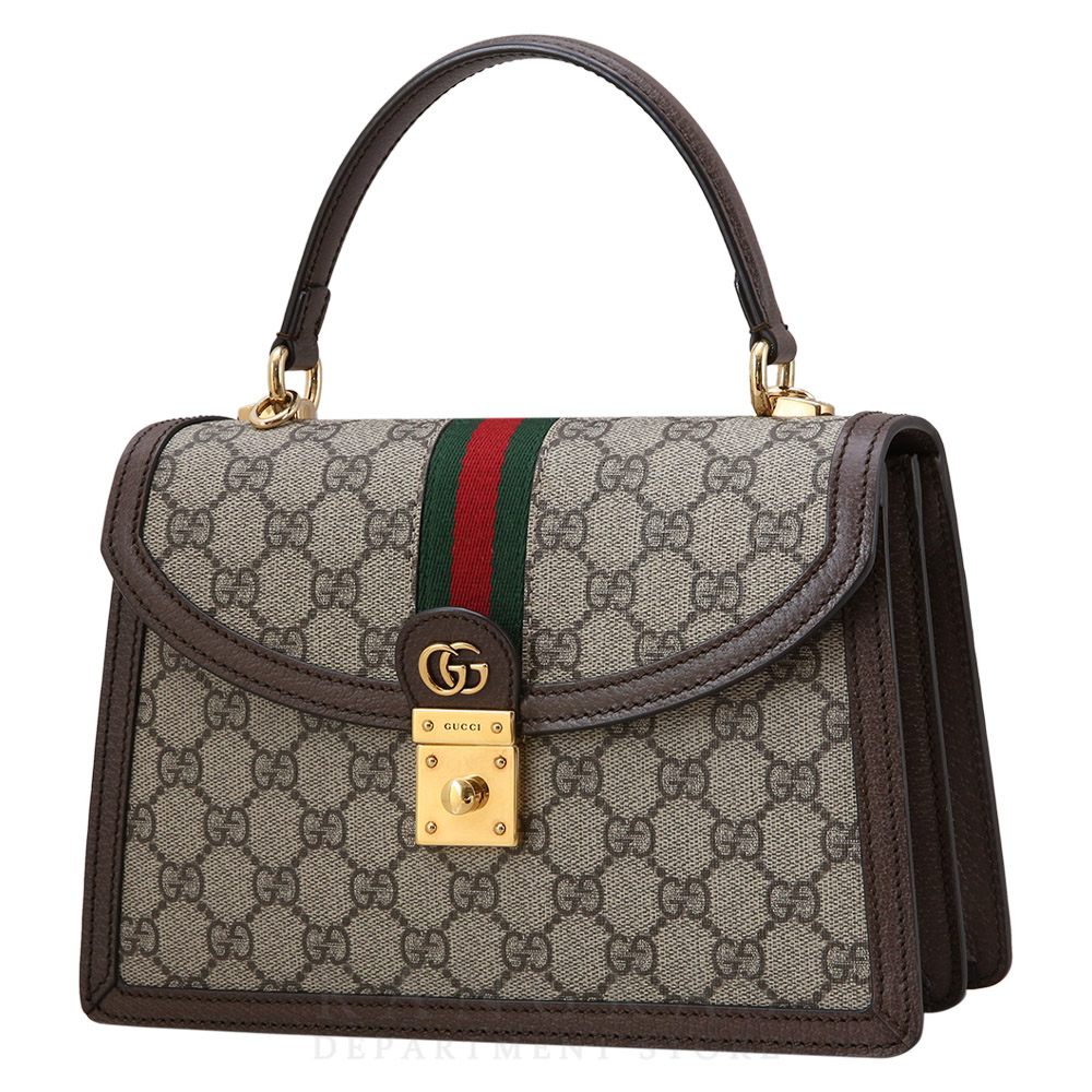 GUCCI(USED)구찌 651055 오피디아 웹 디테일 스몰 탑 핸들백