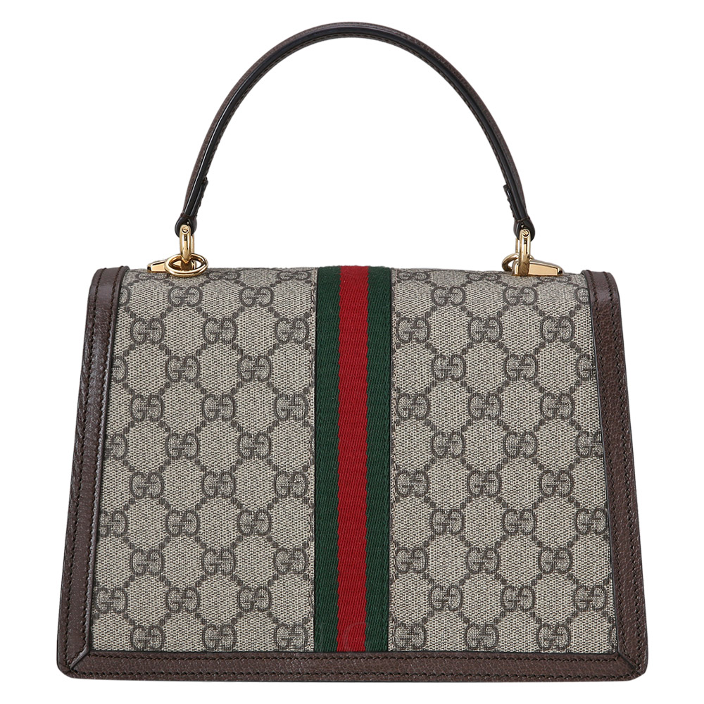 GUCCI(USED)구찌 651055 오피디아 웹 디테일 스몰 탑 핸들백