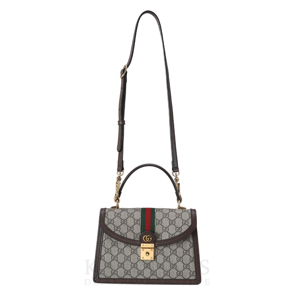 GUCCI(USED)구찌 651055 오피디아 웹 디테일 스몰 탑 핸들백