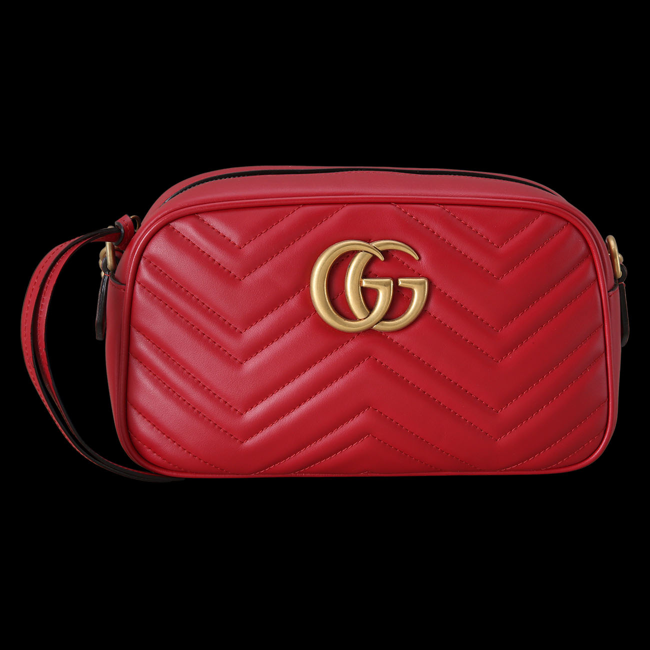 GUCCI(USED)구찌 447632 GG마몽 마틀라세 스몰 카메라백
