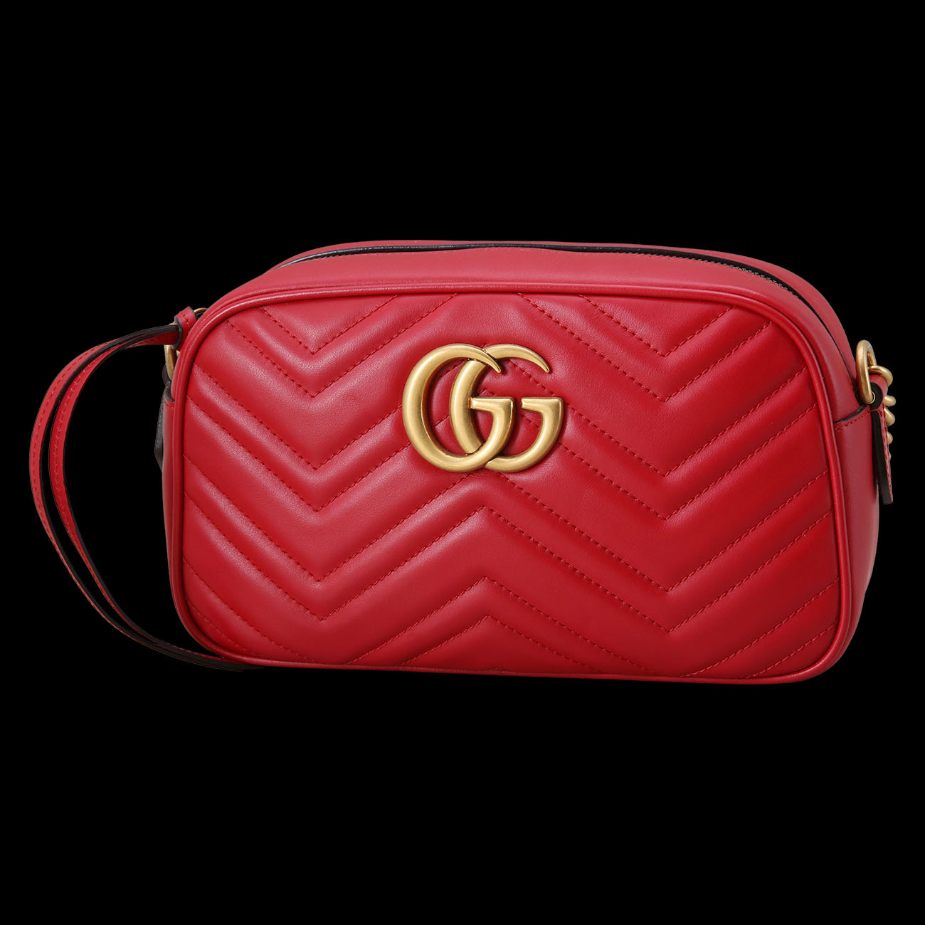 GUCCI(USED)구찌 447632 GG마몽 마틀라세 스몰 카메라백