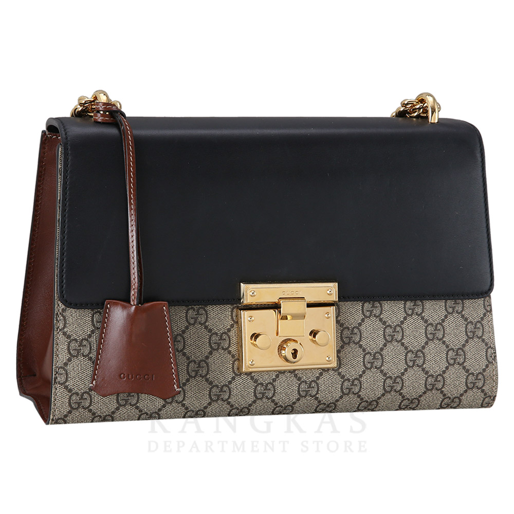 GUCCI(USED)구찌 409486 GG시마 패드락 체인 숄더백