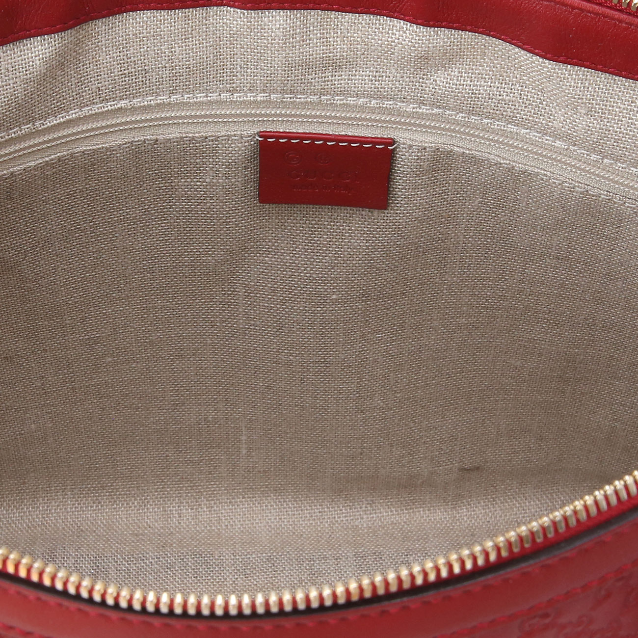 GUCCI(USED)구찌 GG로고 마이크로 씨마 토트겸 숄더백