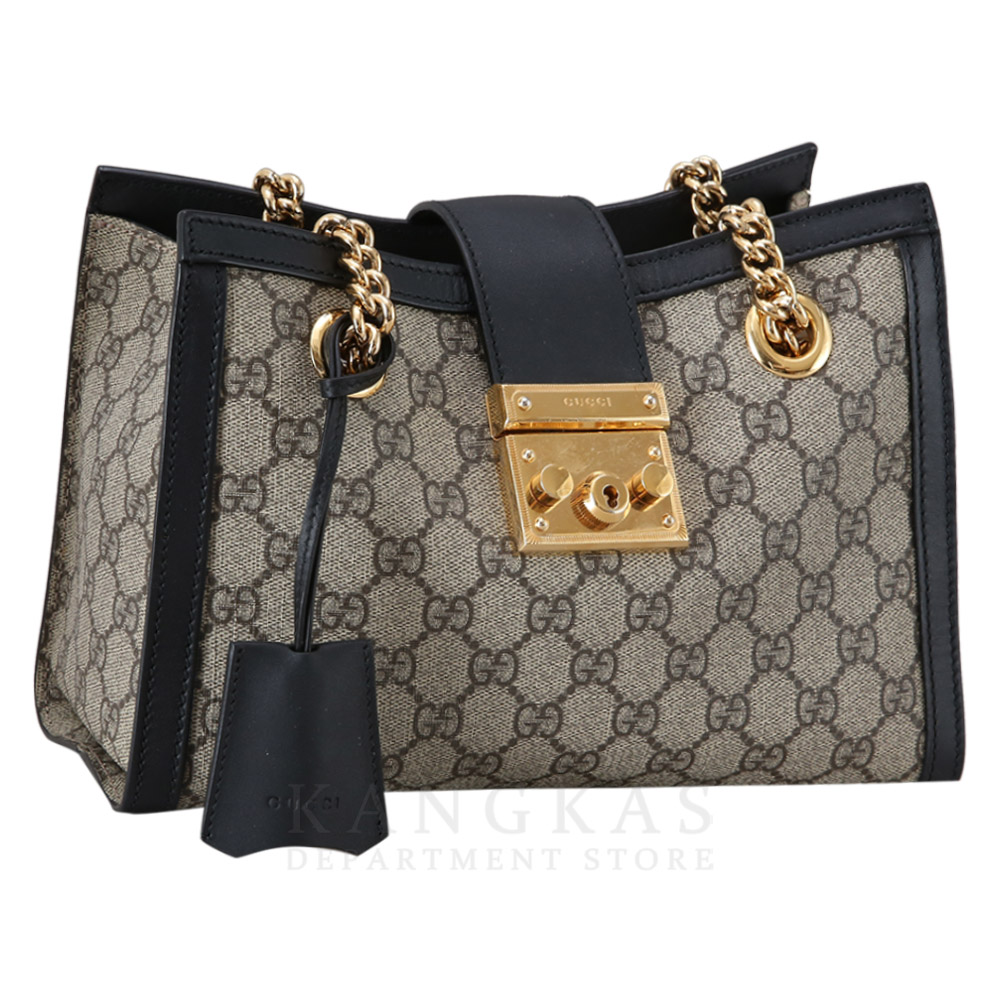GUCCI(USED)구찌 498156 패드락 GG 체인 숄더백