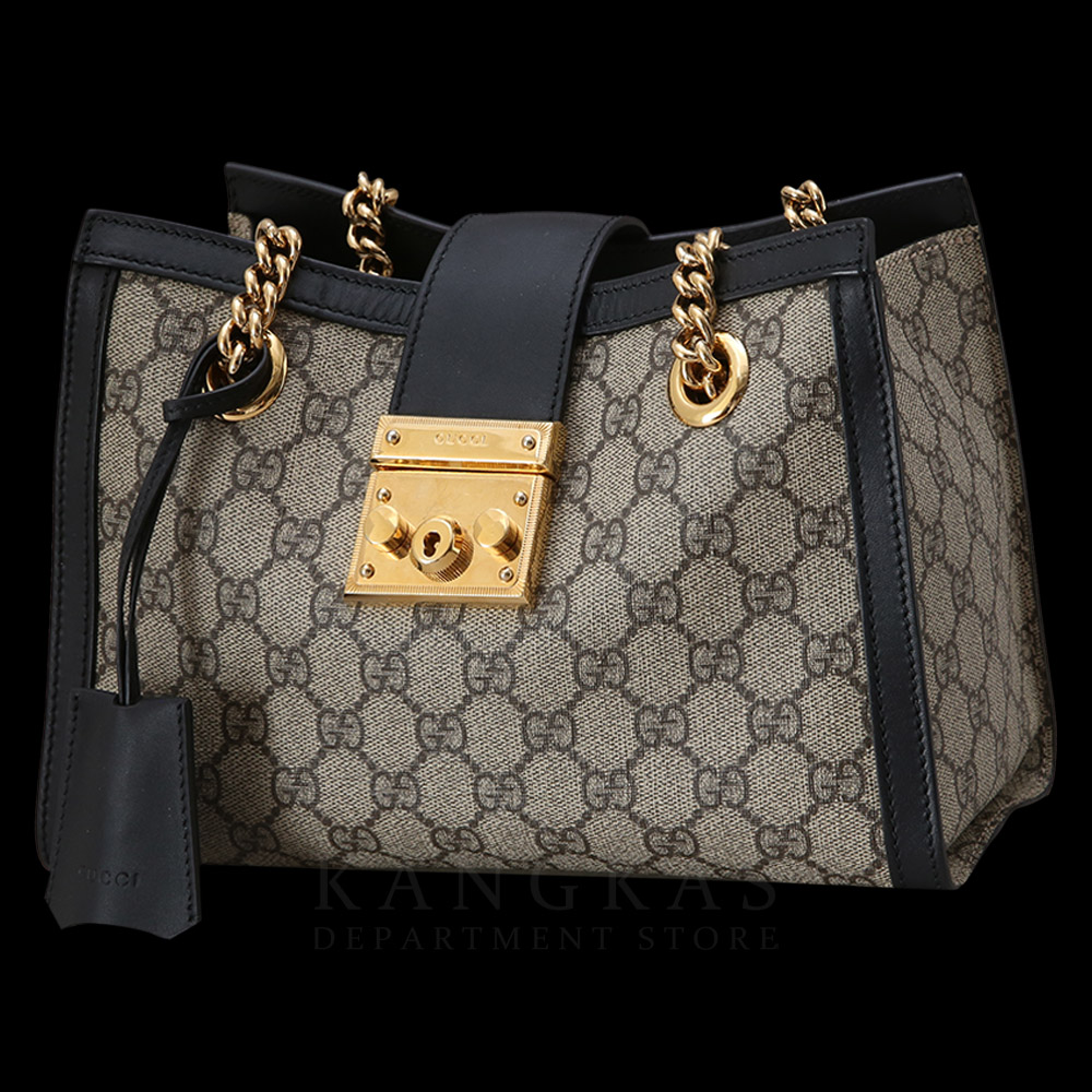GUCCI(USED)구찌 498156 패드락 GG 체인 숄더백