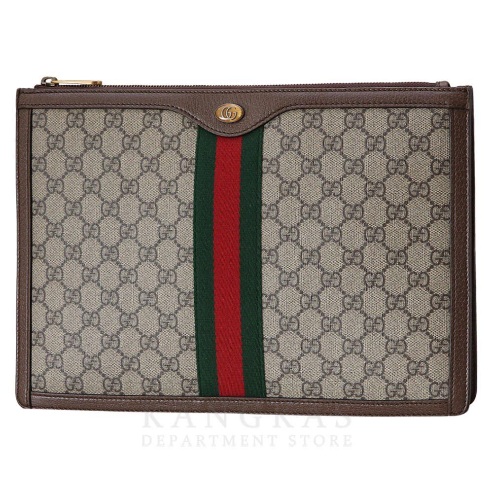 GUCCI(USED)구찌 523359 오피디아 GG수프림 클러치