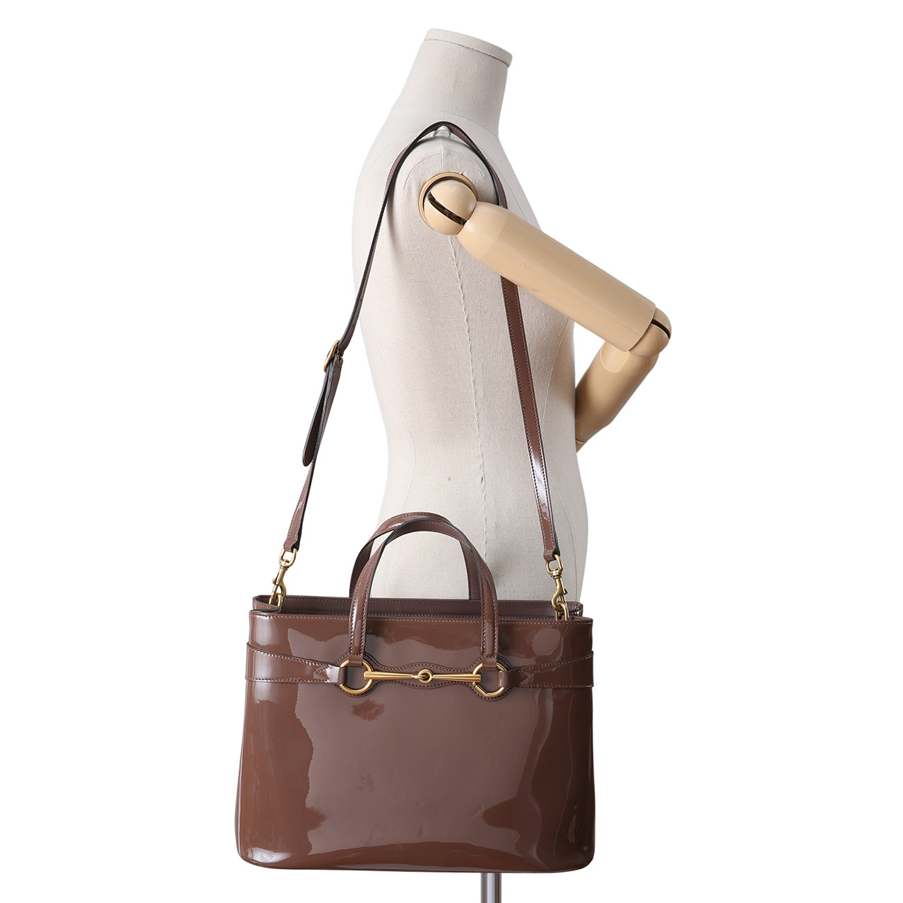 GUCCI(USED)구찌 319795 1955 홀스빗 토트겸 숄더백