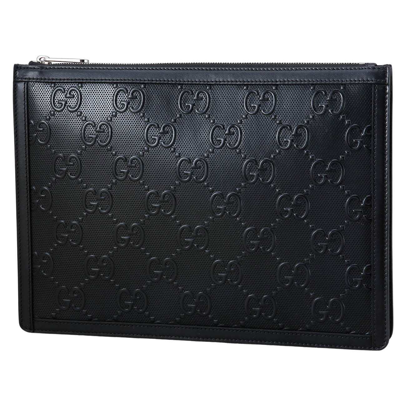 GUCCI(USED)구찌 646449 GG 엠보스 클러치