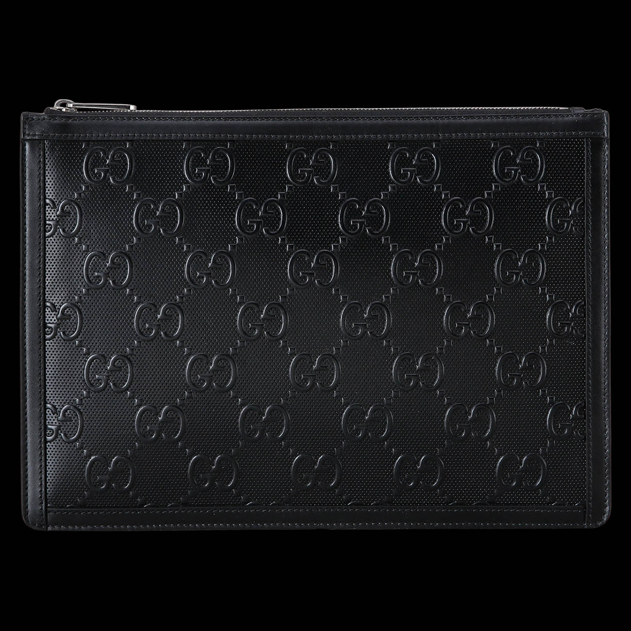 GUCCI(USED)구찌 646449 GG 엠보스 클러치