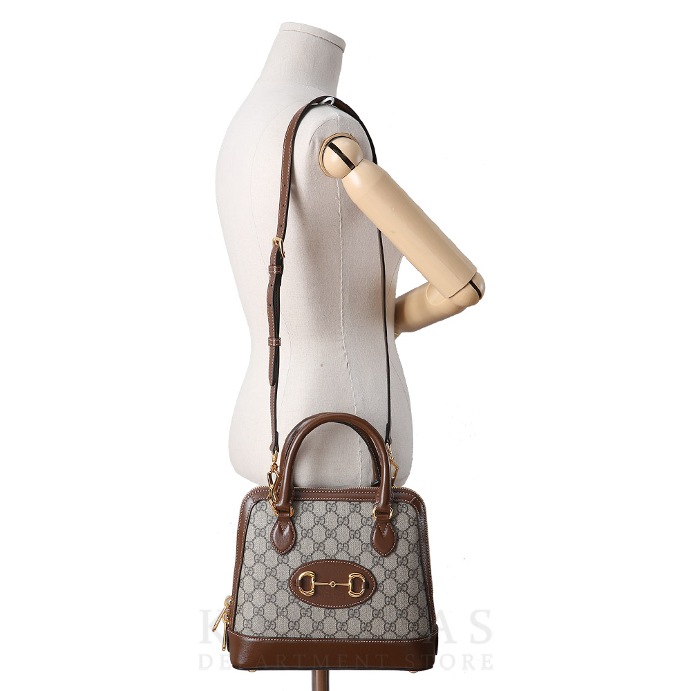 GUCCI(USED)구찌 621220 홀스빗 1955 스몰 탑 핸들백