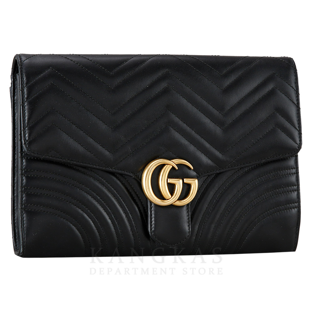 GUCCI(USED)구찌 498079 GG마몽 마틀라세 플랩 클러치