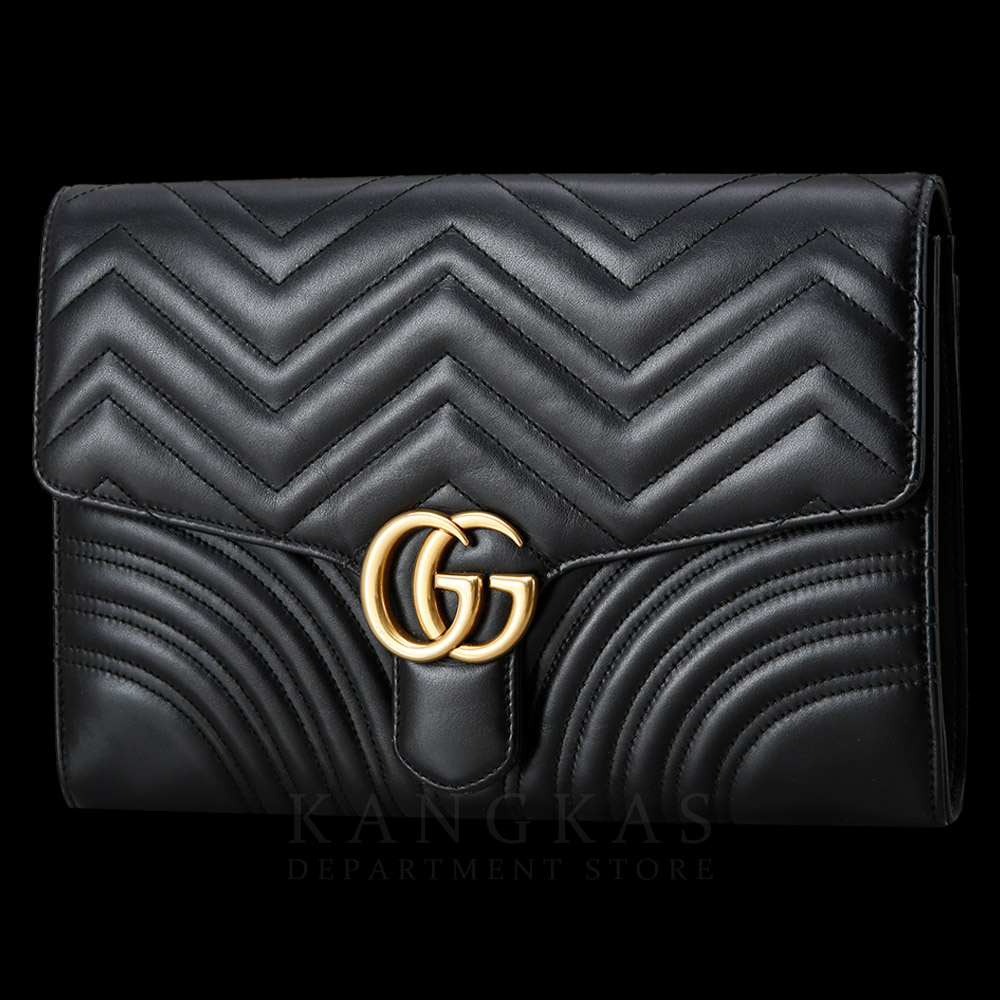 GUCCI(USED)구찌 498079 GG마몽 마틀라세 플랩 클러치