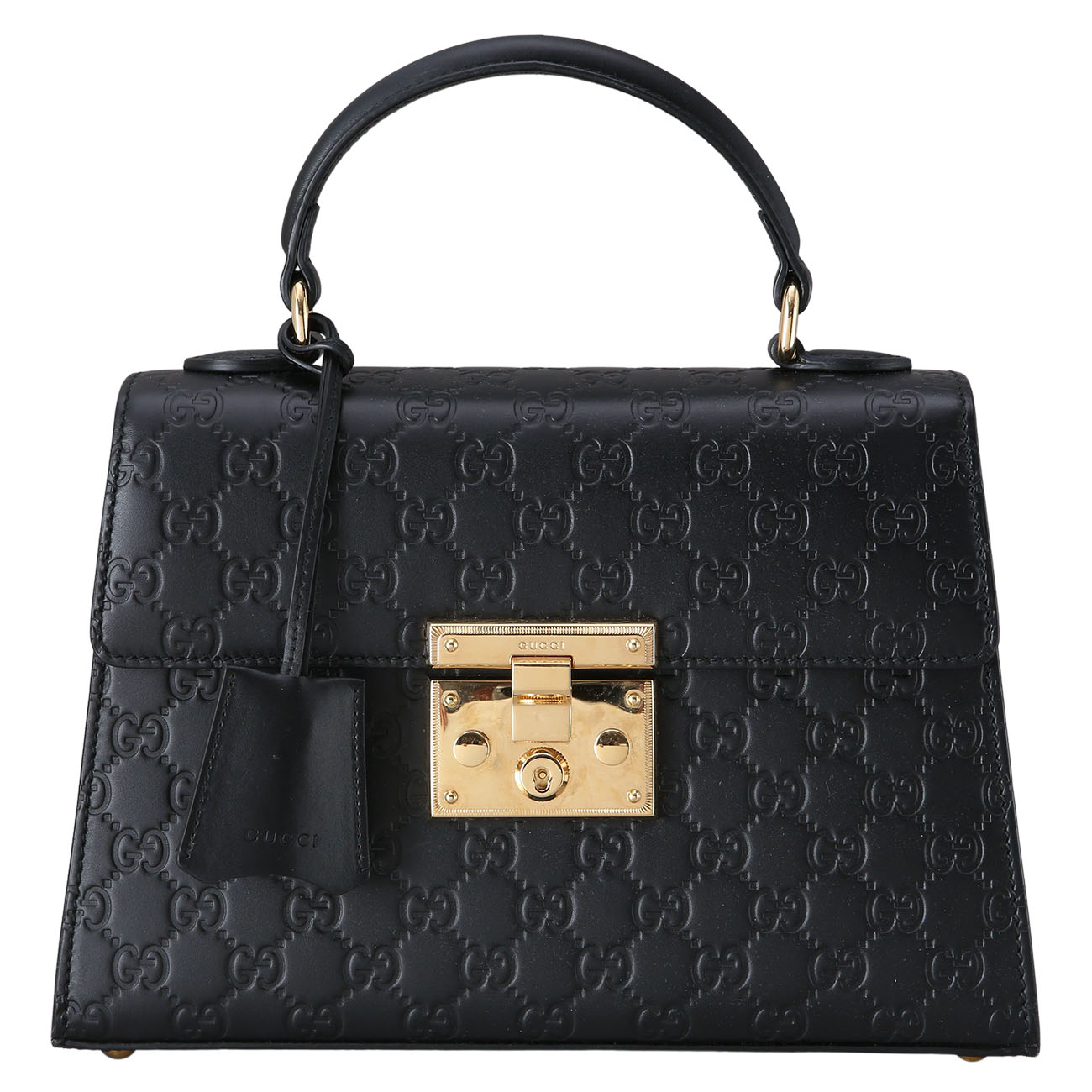 GUCCI(USED)구찌 453188 패드락 씨마 탑핸들