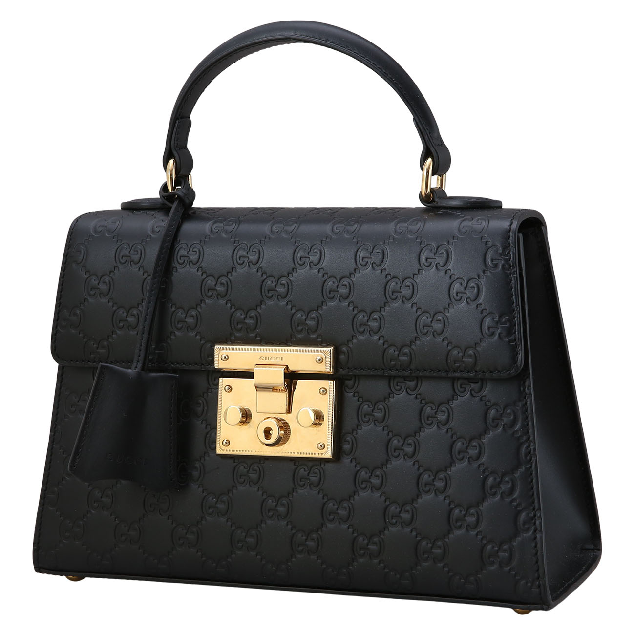 GUCCI(USED)구찌 453188 패드락 씨마 탑핸들