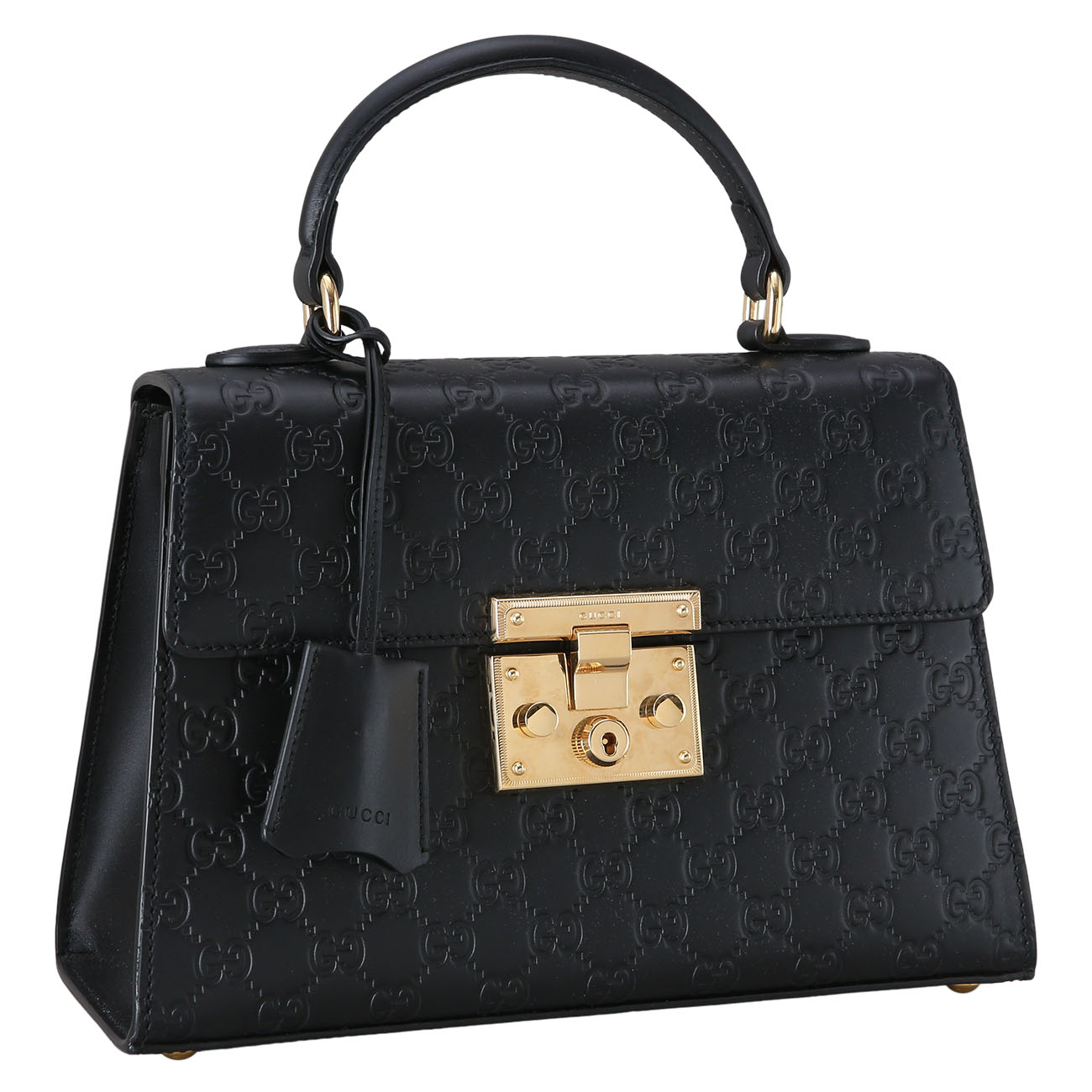 GUCCI(USED)구찌 453188 패드락 씨마 탑핸들