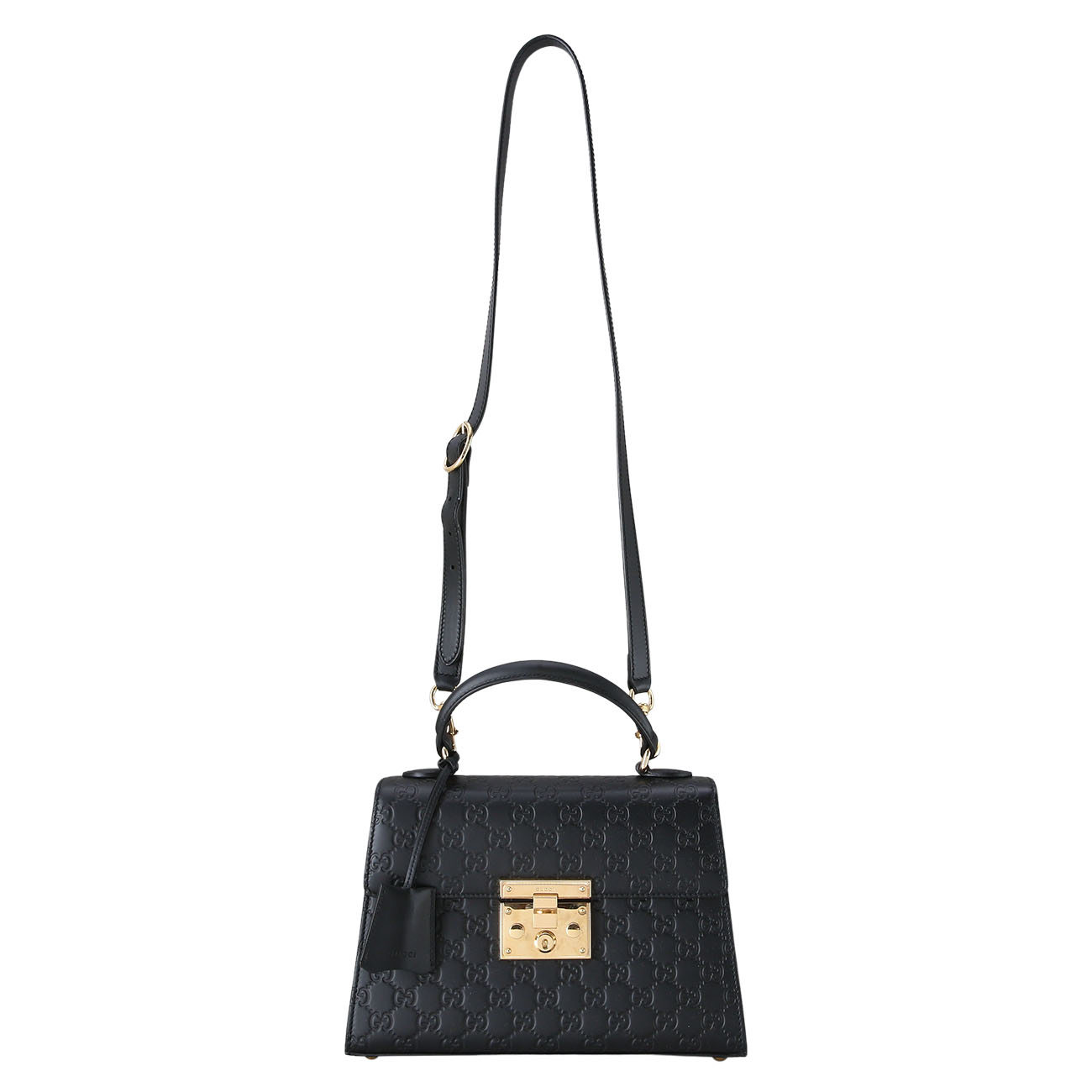 GUCCI(USED)구찌 453188 패드락 씨마 탑핸들