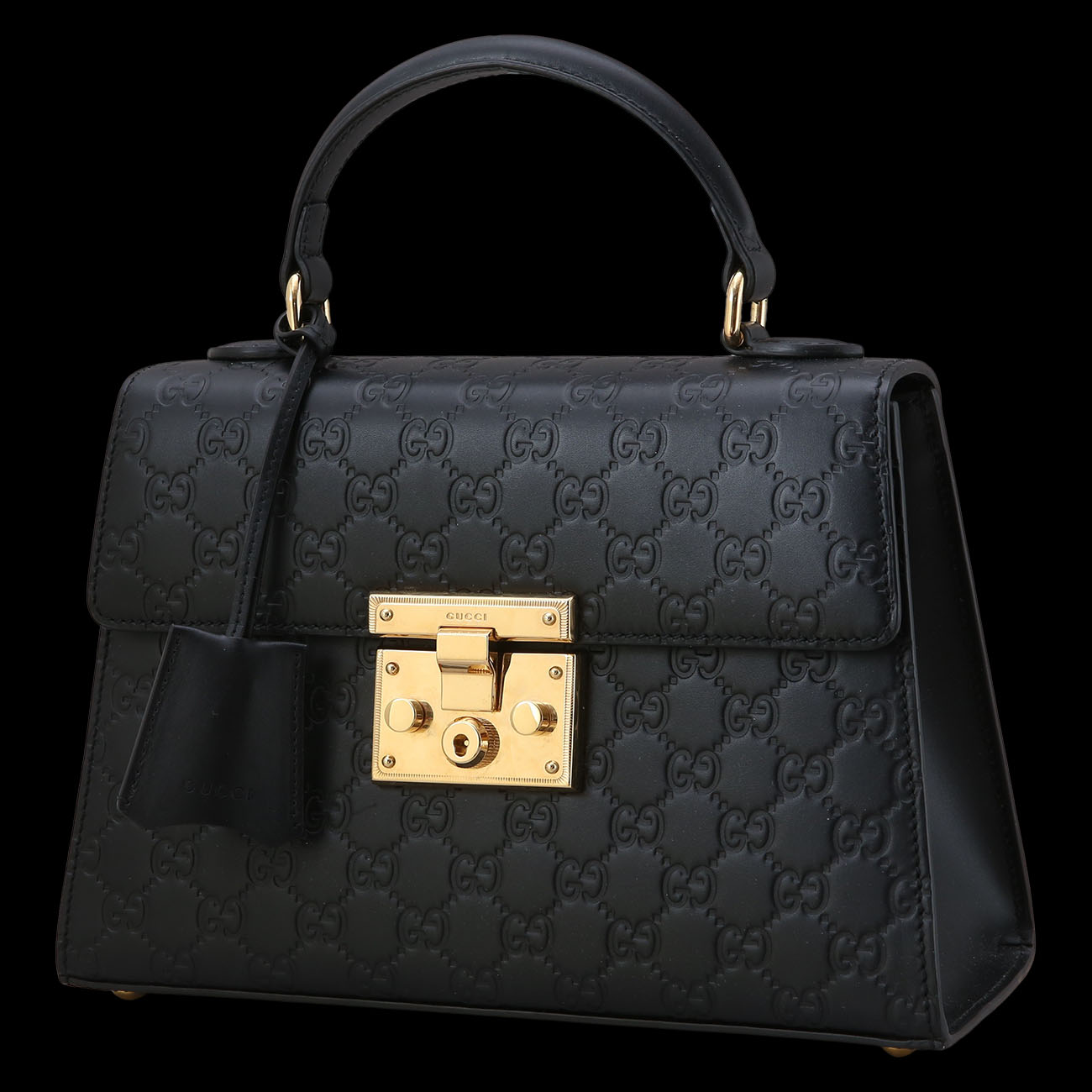 GUCCI(USED)구찌 453188 패드락 씨마 탑핸들
