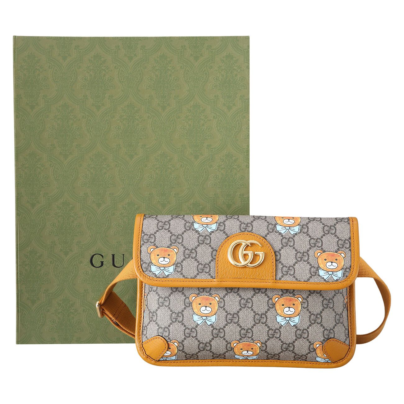 GUCCI(USED)구찌 647817 카이 콜라보 플랩 벨트백