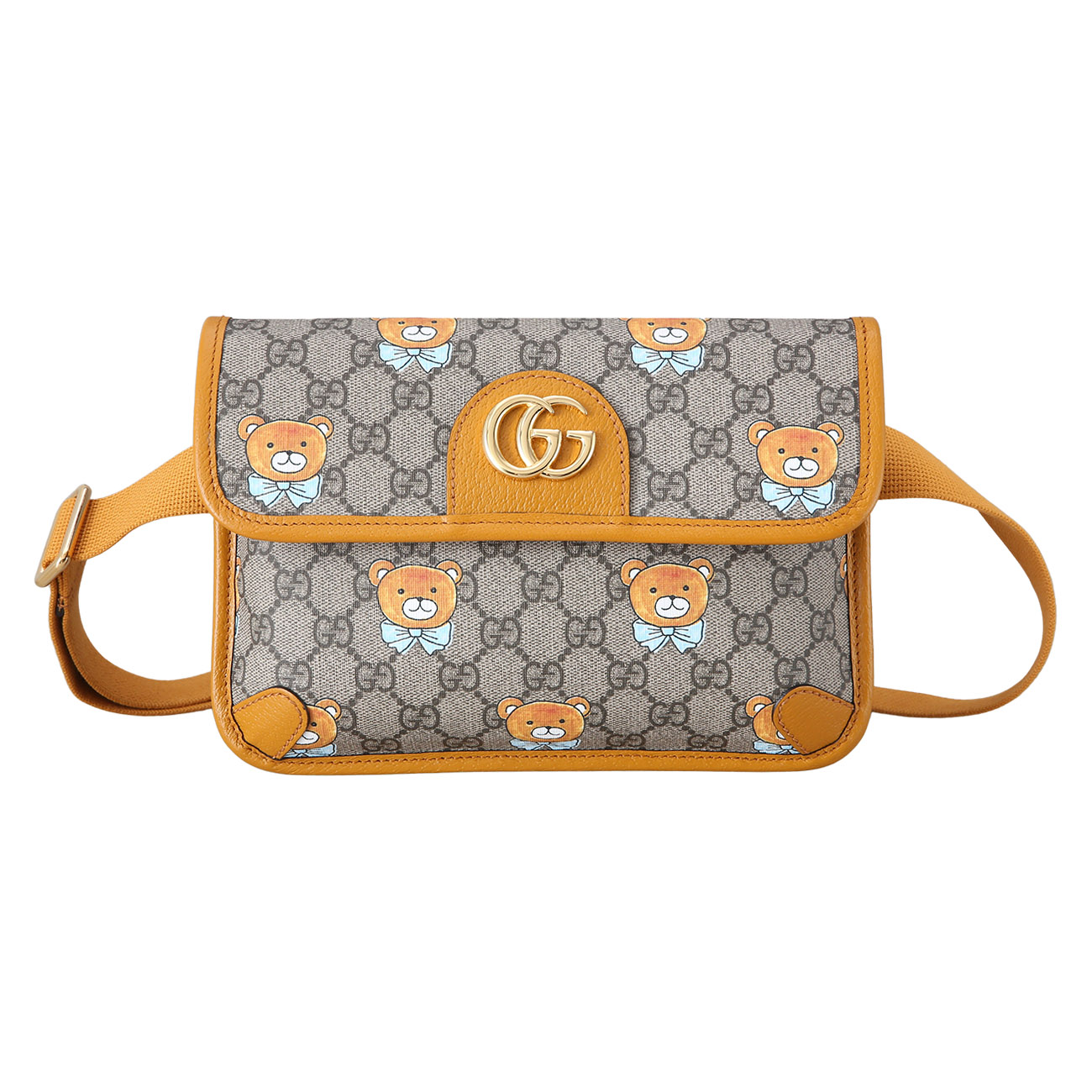 GUCCI(USED)구찌 647817 카이 콜라보 플랩 벨트백