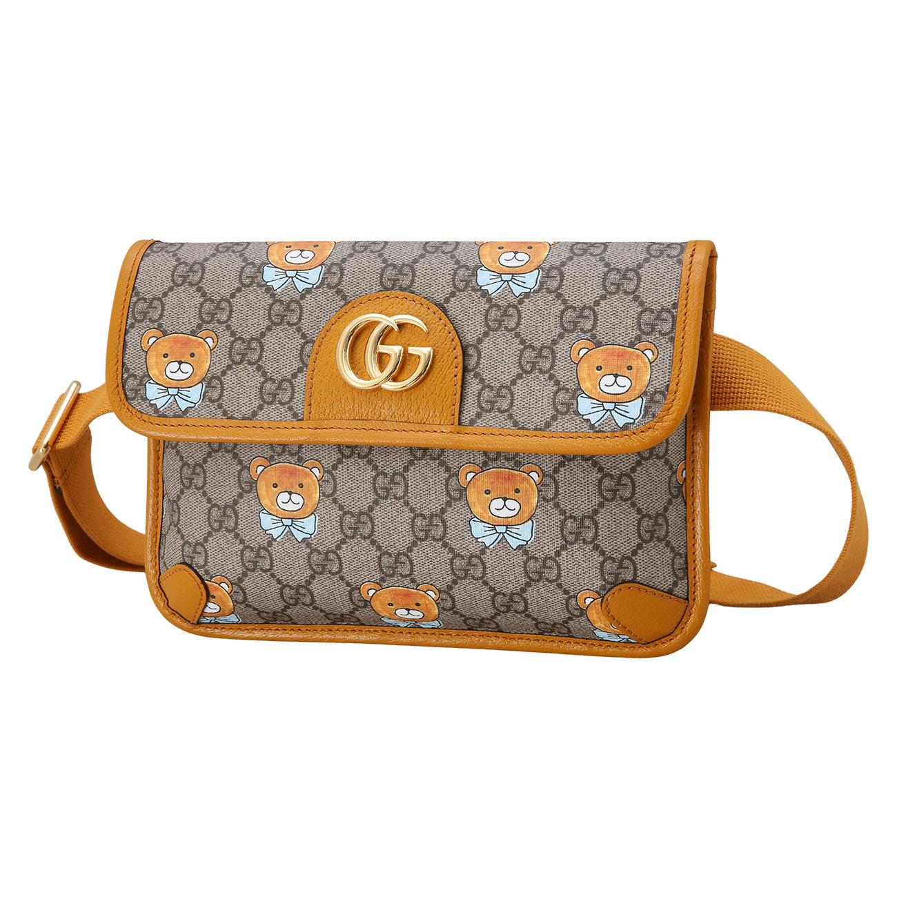 GUCCI(USED)구찌 647817 카이 콜라보 플랩 벨트백