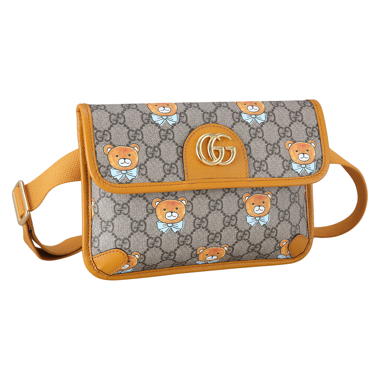 GUCCI(USED)구찌 647817 카이 콜라보 플랩 벨트백