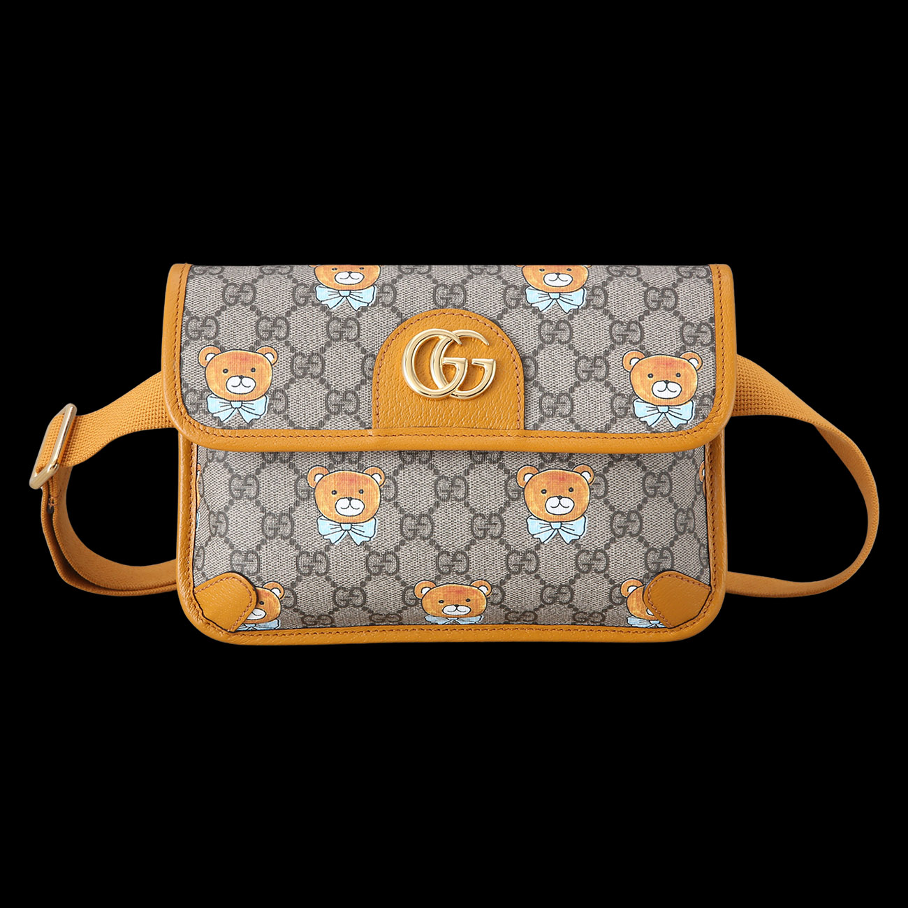 GUCCI(USED)구찌 647817 카이 콜라보 플랩 벨트백