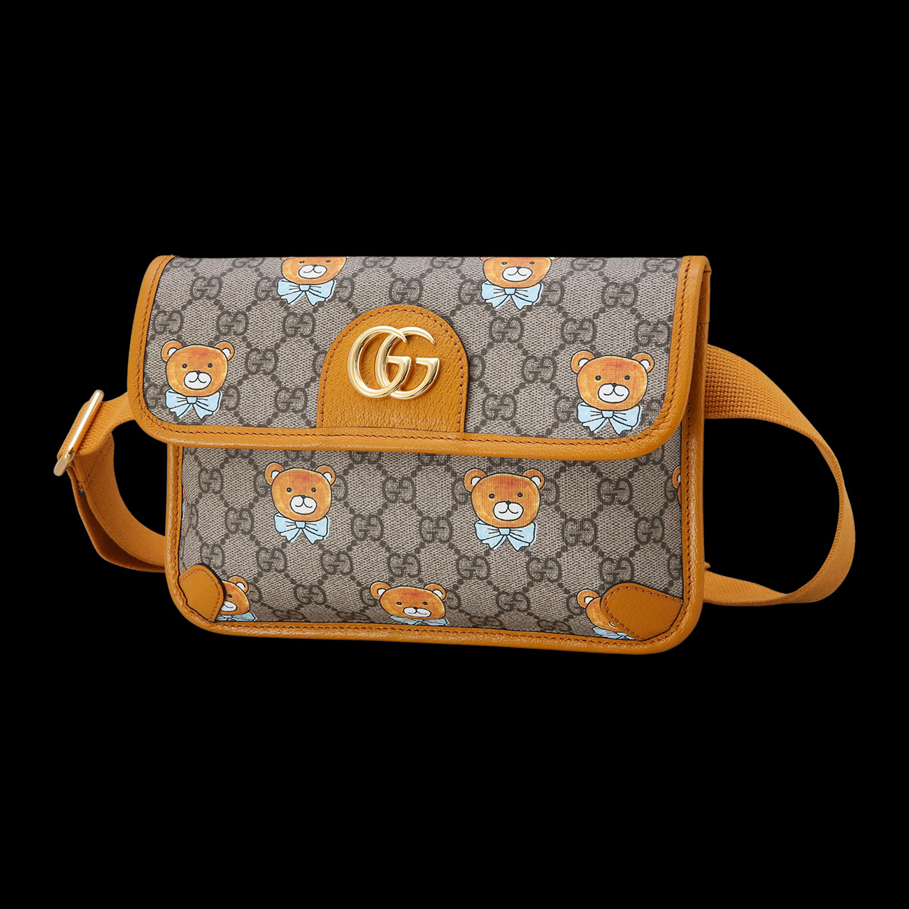 GUCCI(USED)구찌 647817 카이 콜라보 플랩 벨트백