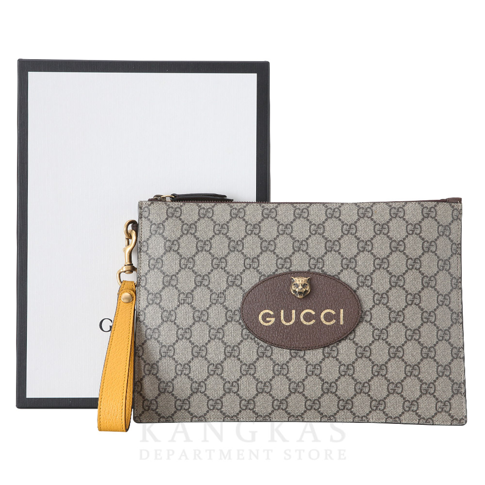 GUCCI(USED)구찌 473956 네오빈티지 GG수프림 클러치