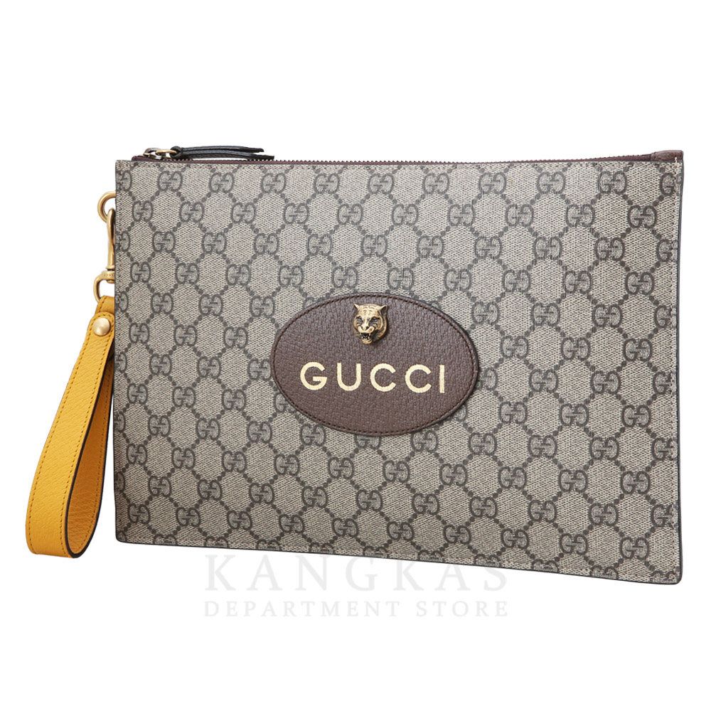 GUCCI(USED)구찌 473956 네오빈티지 GG수프림 클러치