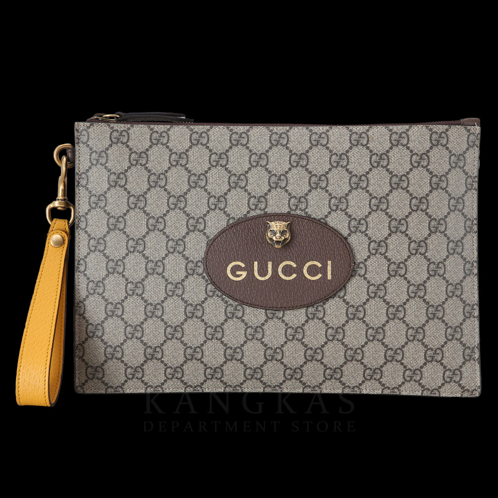 GUCCI(USED)구찌 473956 네오빈티지 GG수프림 클러치