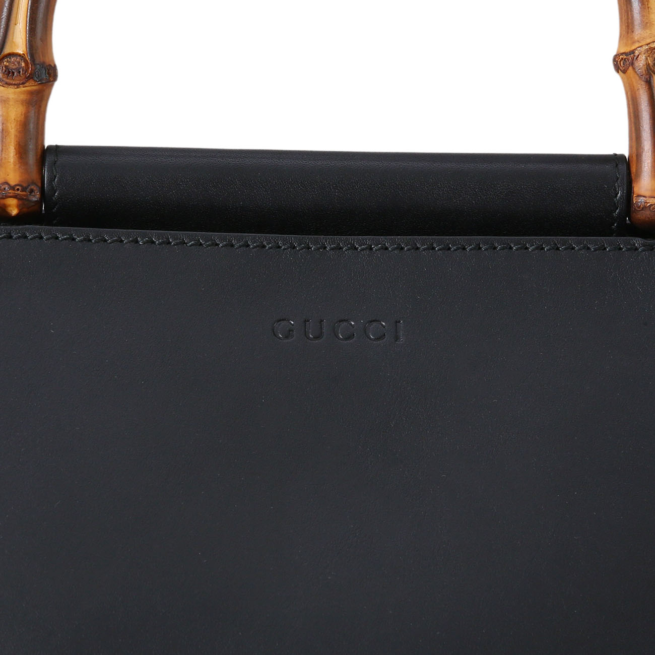 GUCCI(USED)구찌 453764 뱀부 탑핸들 숄더백