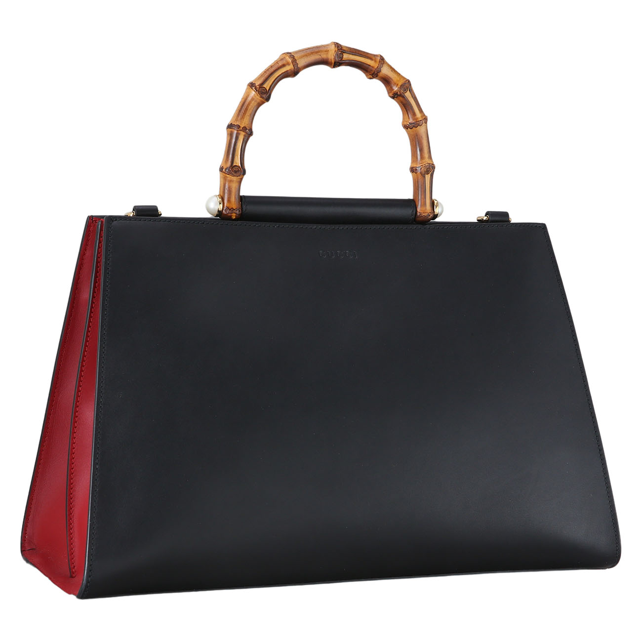GUCCI(USED)구찌 453764 뱀부 탑핸들 숄더백