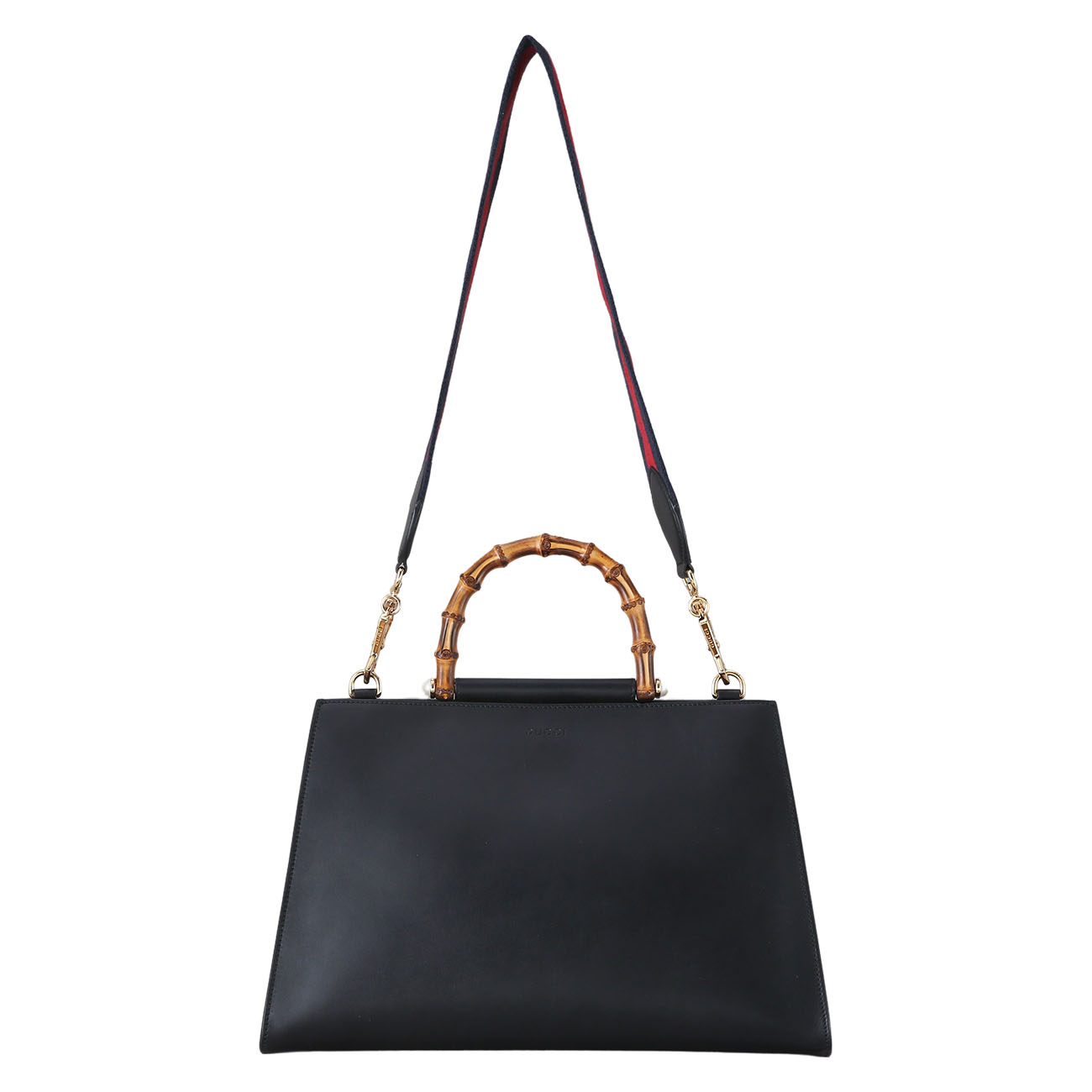 GUCCI(USED)구찌 453764 뱀부 탑핸들 숄더백