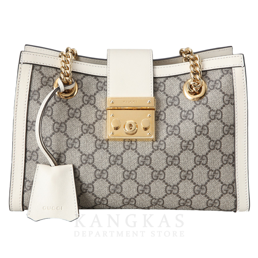 GUCCI(USED)구찌 498156 패드락 GG 체인 숄더백