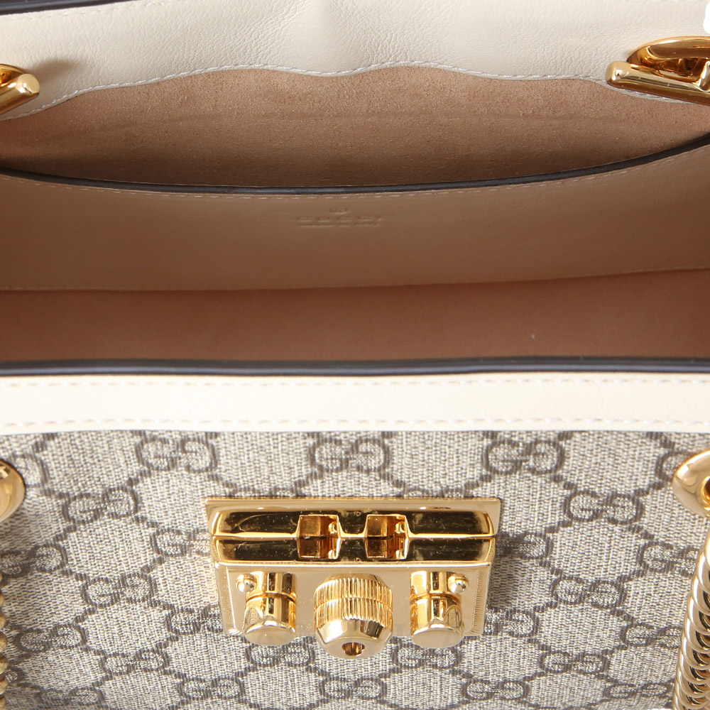 GUCCI(USED)구찌 498156 패드락 GG 체인 숄더백