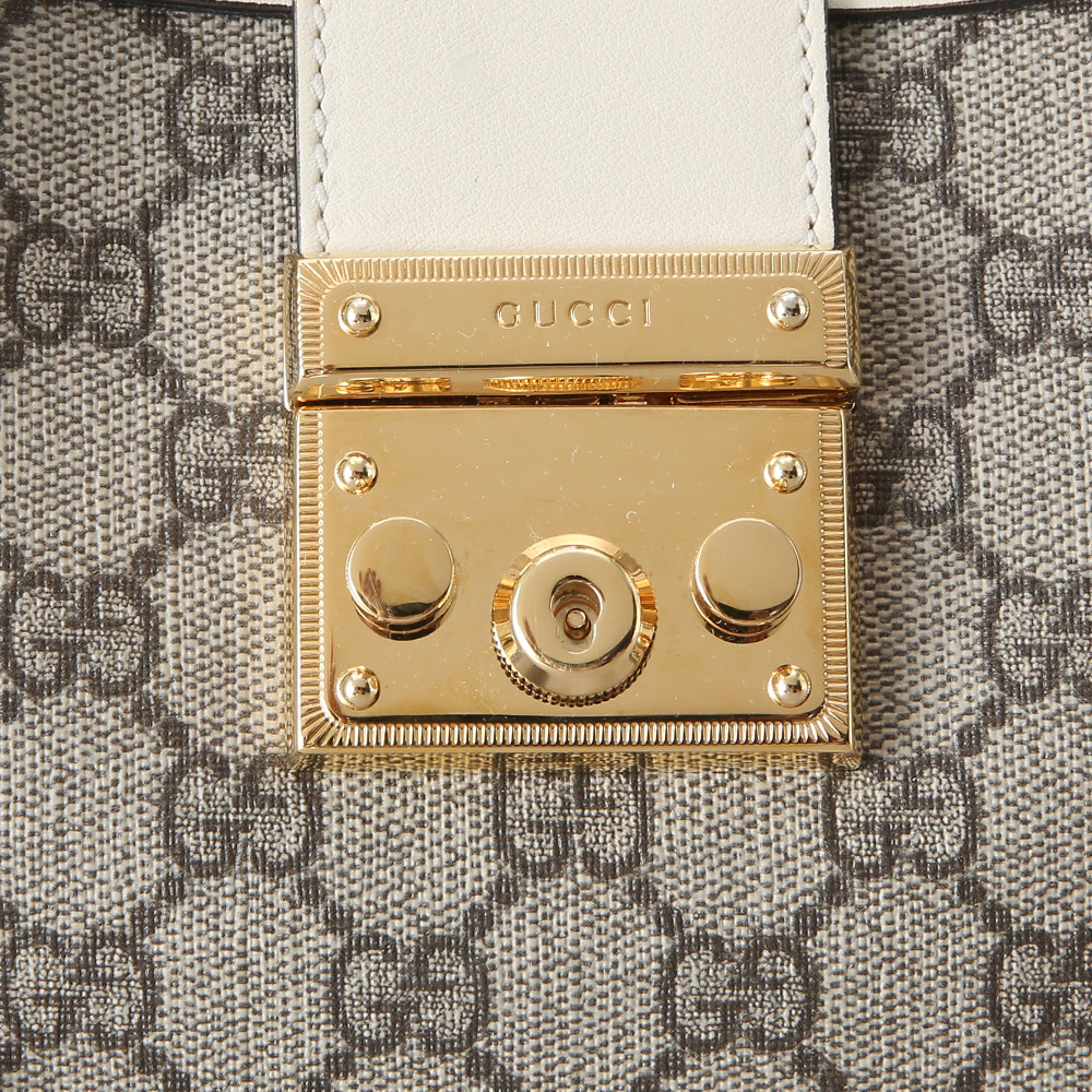 GUCCI(USED)구찌 498156 패드락 GG 체인 숄더백