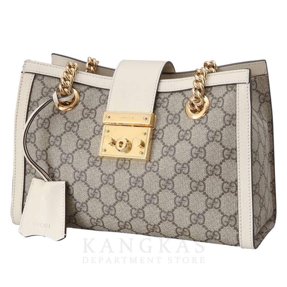 GUCCI(USED)구찌 498156 패드락 GG 체인 숄더백
