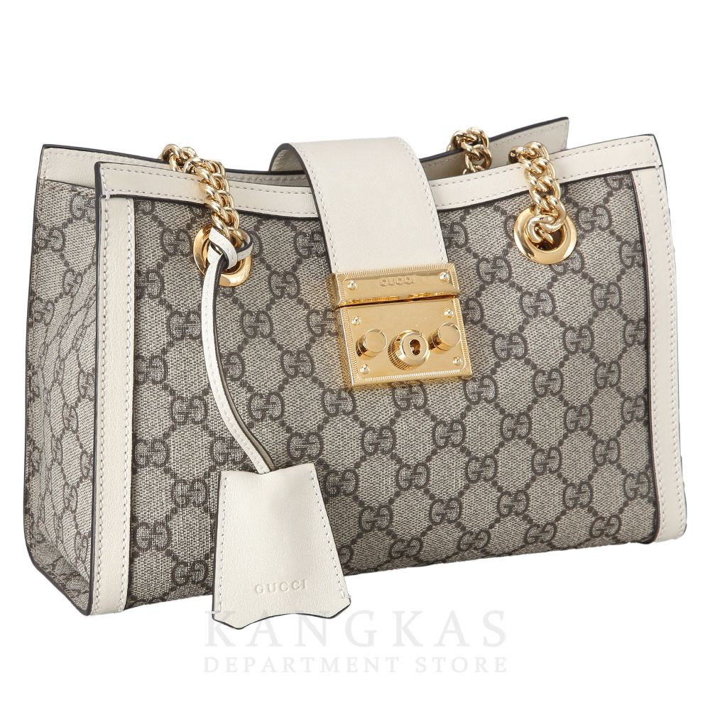 GUCCI(USED)구찌 498156 패드락 GG 체인 숄더백