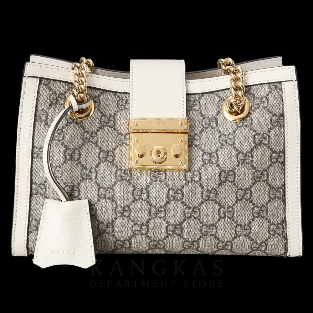 GUCCI(USED)구찌 498156 패드락 GG 체인 숄더백