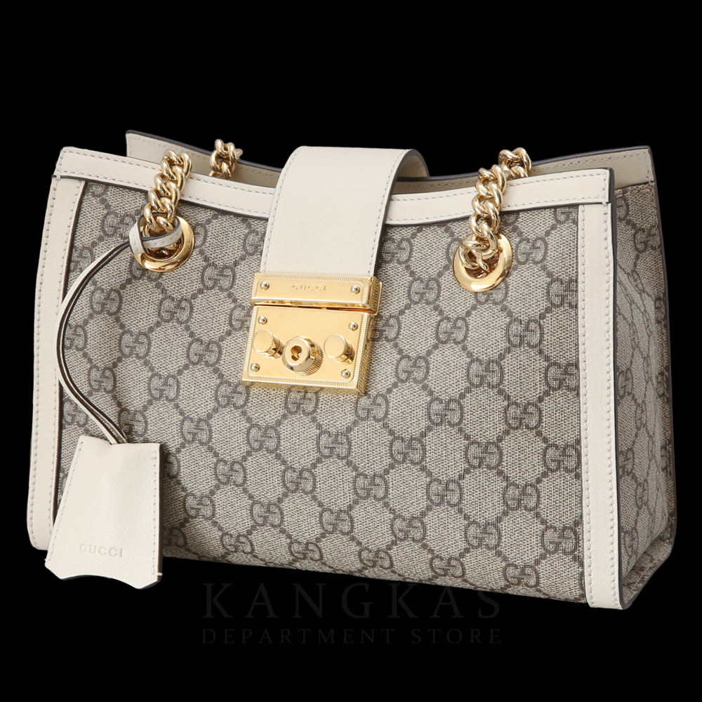 GUCCI(USED)구찌 498156 패드락 GG 체인 숄더백