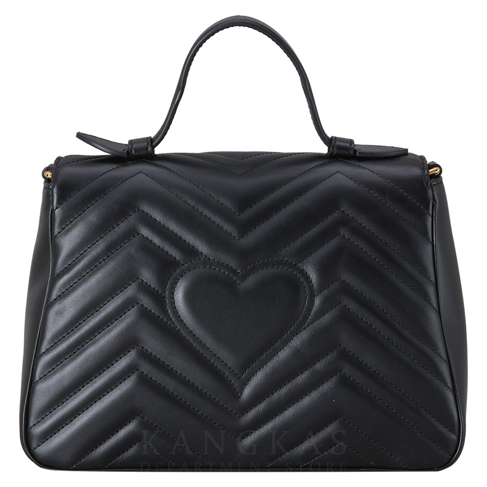 GUCCI(USED)구찌 498110 GG마몽 마틀라세 탑 핸들백