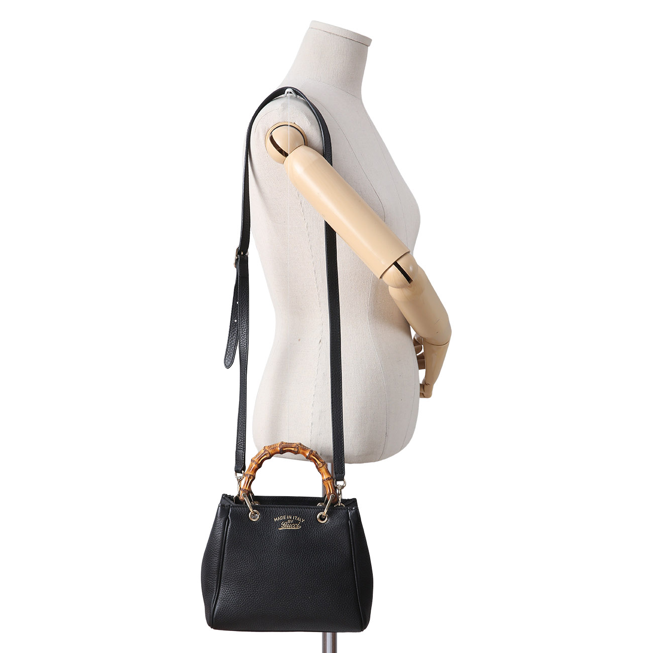 GUCCI(USED)구찌 368823 뱀부 핸들 토트백