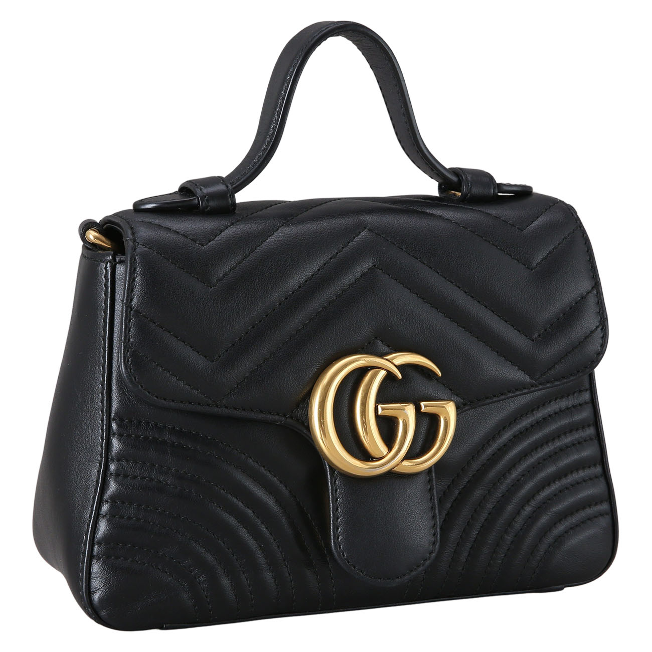 GUCCI(USED)구찌 547260 GG마몽 마틀라세 미니 탑 핸들백