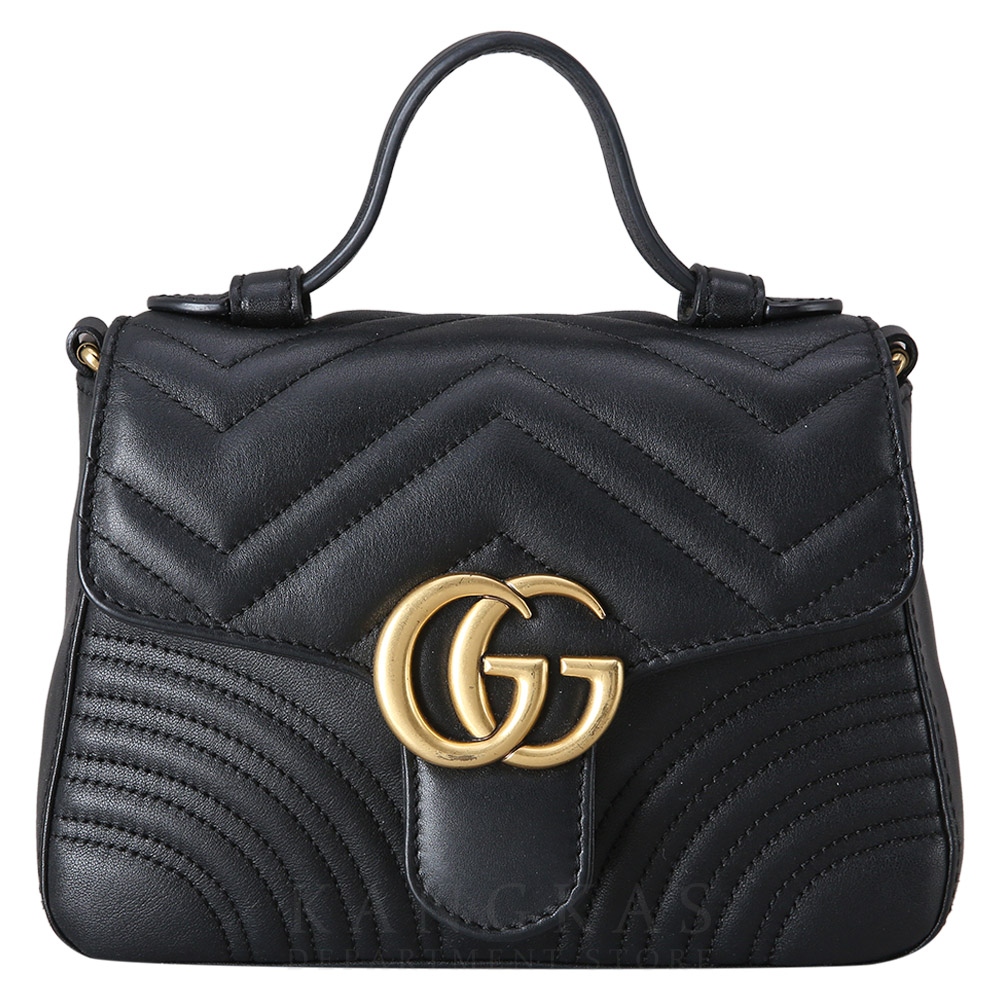 GUCCI(USED)구찌 547260 GG마몽 마틀라세 미니 탑 핸들백