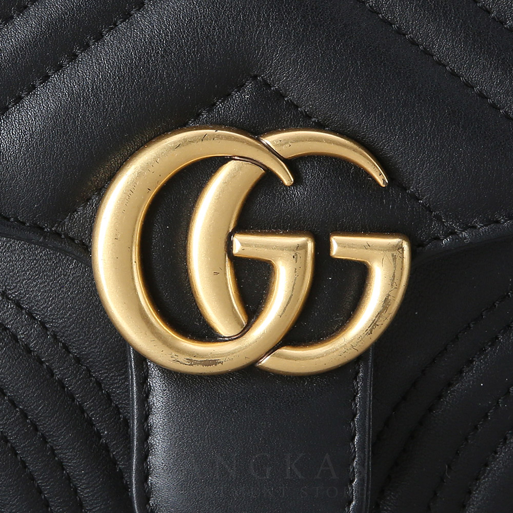 GUCCI(USED)구찌 547260 GG마몽 마틀라세 미니 탑 핸들백