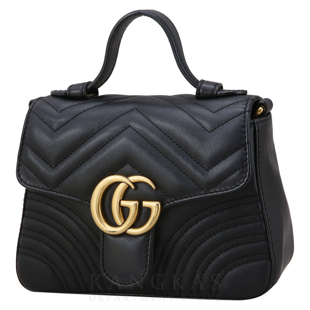 GUCCI(USED)구찌 547260 GG마몽 마틀라세 미니 탑 핸들백