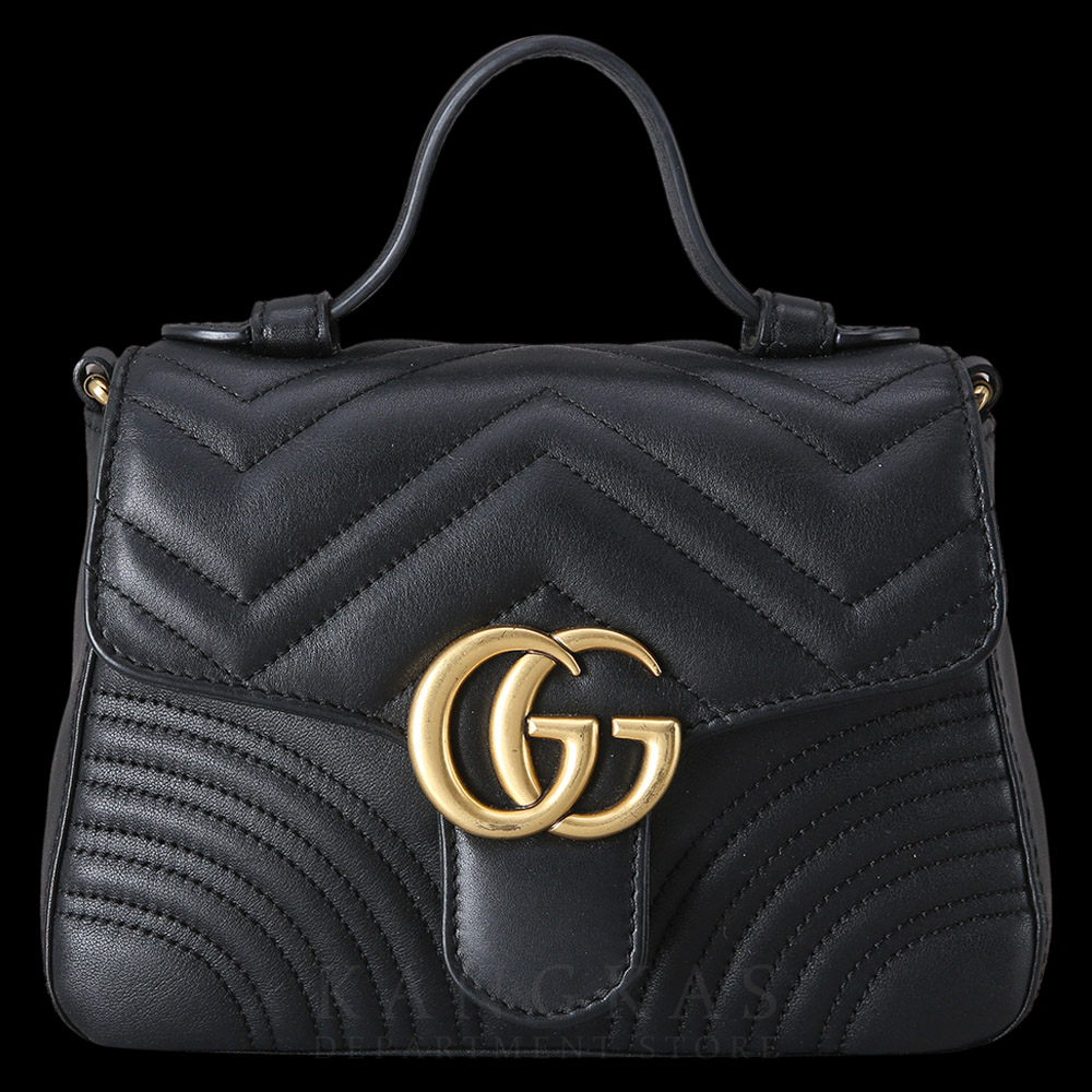 GUCCI(USED)구찌 547260 GG마몽 마틀라세 미니 탑 핸들백