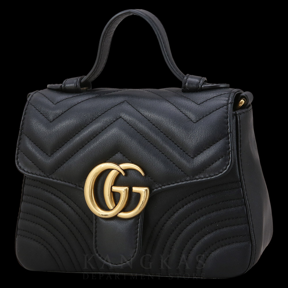 GUCCI(USED)구찌 547260 GG마몽 마틀라세 미니 탑 핸들백